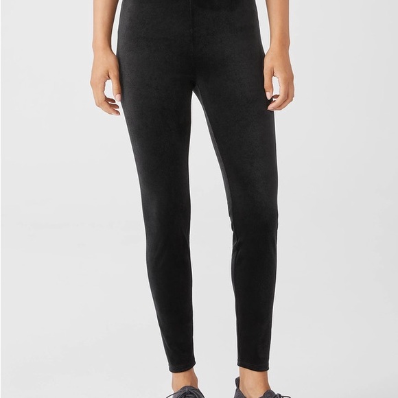 Eileen Fisher Velvet Leggings - Picture 5 of 5
